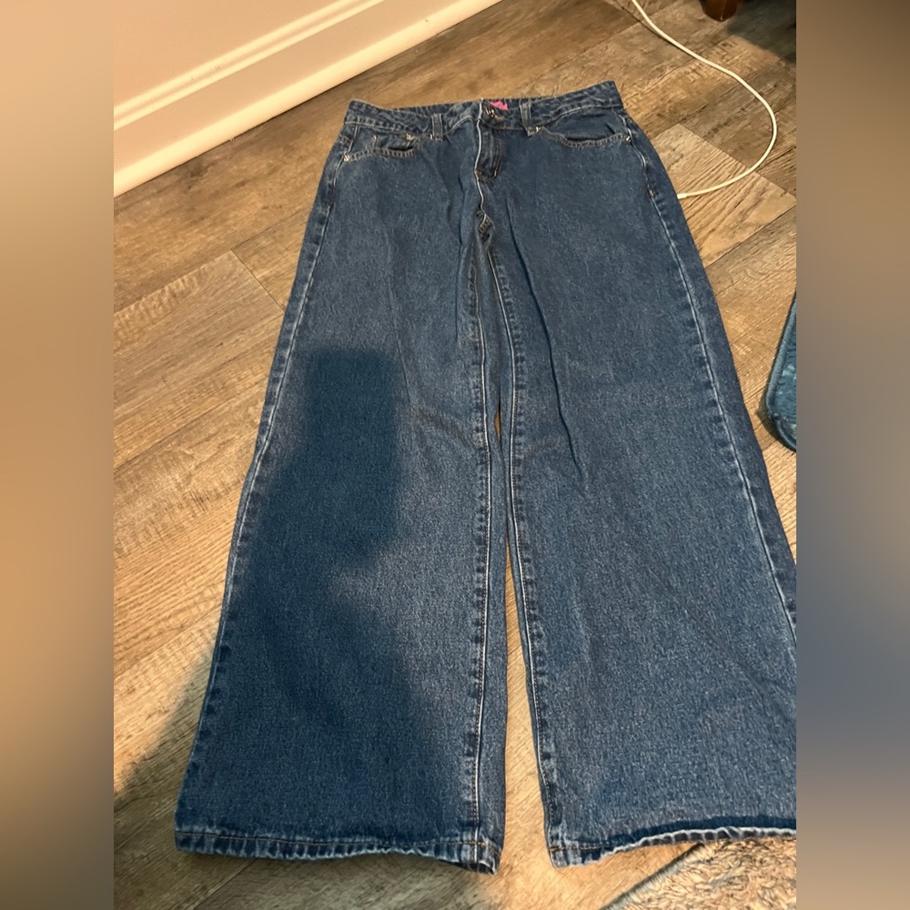 Edikted wide leg jeans size small